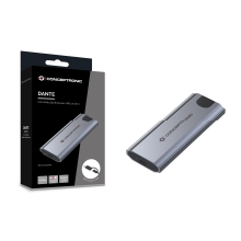 Caja externa Conceptronic Dante SSD M.2 NVMe USB-C / USB-A
