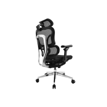 Silla De Oficina Ergonomica Equip 651051 Premium Color Negro Tapiceria Malla 5 Posiciones