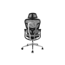 Silla De Oficina Ergonomica Equip 651050 Premium tapiceria Malla 5 Posiciones gris