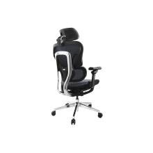 Silla De Oficina Ergonomica Equip 651050 Premium tapiceria Malla 5 Posiciones negro azulado