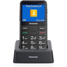Seniorphone Panasonic KX-TU155EXBN con base negro