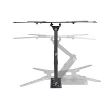 Soporte de pared Equip 650413 23" a 55" con doble brazo negro