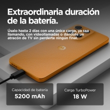 Motorola Moto G15 4G 6.72" 8GB 128GB naranja