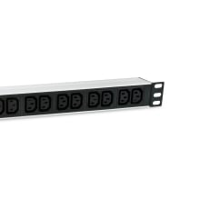 Regleta Alimentación Rack 19" 1u 12 Tomas Iec C13 Con Interruptor Cable 1.8m