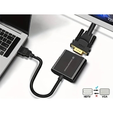 Adaptador Conceptronic HDMI a VGA 1080p 60Hz