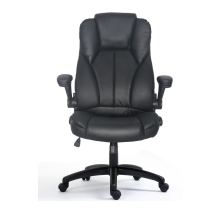 Silla De Oficina Ergonomica Equip negro recubrimiento Pu de alta calidad