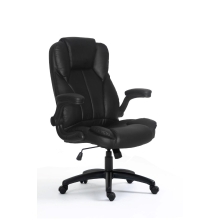 Silla De Oficina Ergonomica Equip negro recubrimiento Pu de alta calidad