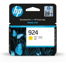 Cartucho original HP 924 amarillo