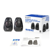 Altavoces Ewent EW3527 10W USB 2.0 negro