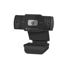 Webcam Conceptronic FullHD con micrófono Foco Fijo 3.6mm 30 Fps Angulo Vision 65º USB