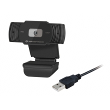 Webcam Conceptronic FullHD con micrófono Foco Fijo 3.6mm 30 Fps Angulo Vision 65º USB