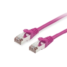 Cable de red Equip S/FTP Cat6A 0.15m LS0H violeta