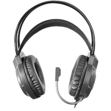 Auriculares Mars Gaming Mh124 Frgb Jack 3.5mm Alimentacion USB negro