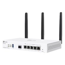 Router Vpn Wifi 6 Tp-link Festa FR365 Ax3000 5xLAN Gb 1xSFP 1xUSB Openvpn Metalico Blanco