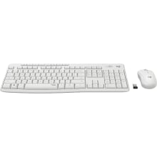 Teclado y ratón inalámbrico Logitech MK295 blanco -ALEMAN-