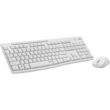Teclado y ratón inalámbrico Logitech MK295 blanco -ALEMAN-