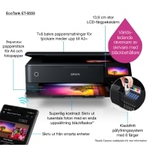 Multifunción fotográfica Epson Ecotank ET-8550 A3+ 16ppm