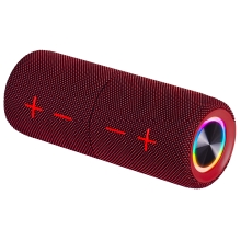 Altavoz Bluetooth Trevi XR 8A44 Double 2x10W Amplif.SPKR + AW 2in1 rojo