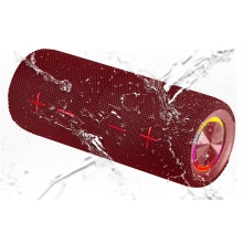 Altavoz Bluetooth Trevi XR 8A44 Double 2x10W Amplif.SPKR + AW 2in1 rojo