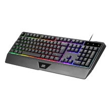 Pack teclado, auriculares, ratón y Alfombrilla Mars Gaming Mcp124prowes H-mech Rgb 3200dpi negro