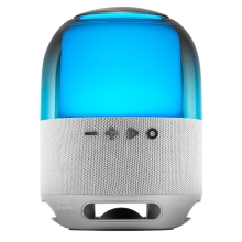 Altavoz Bluetooth Portable Mars Gaming Msflow 15w Deepbass Bt Microsd Rgb 360 Bat 6h blanco
