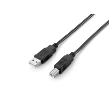 Cable impresora Equip USB AM-BM 2m negro