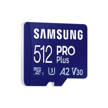 Memoria microSD Samsung Pro Plus 512GB V30 + adaptador