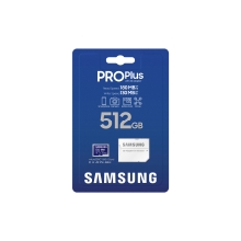 Memoria microSD Samsung Pro Plus 512GB V30 + adaptador