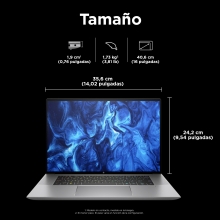 HP Workstatión Zbook Studio G11 ultra 7-155h 16" 32GB 1TB RTX 1000 6GB W11P