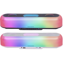 Barra de Sonido Bluetooth Mars Gaming Msborb Negro 20w RGB Fm Bat. 6h