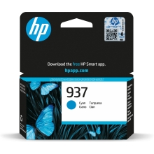Cartucho original HP 937 cian