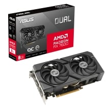 Tarjeta gráfica ASUS Dual RX 7600 8GB GDDR6