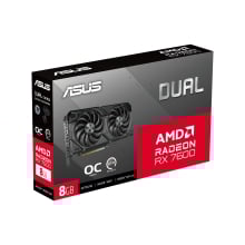 Tarjeta gráfica ASUS Dual RX 7600 8GB GDDR6