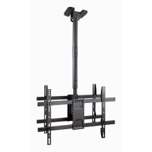 Soporte de techo TooQ LPCE2286TSLI-B para 2 pantallas de 43" a 86" negro