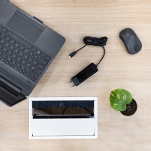 Cargador TooQ TQLC-USBCGAN100PD-C USB tipo C PD 100W con sistema GaN negro