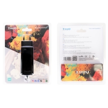 Cargador TooQ TQLC-USBCGAN45PD-C USB tipo C PD 45W con sistema GaN negro