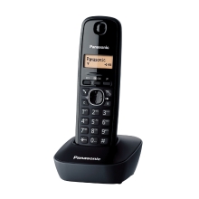 Teléfono inalámbrico Panasonic KX-TG1611SPH negro