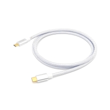Cable Equip USB tipo C 3.2 macho/macho transferencia 10Gbps 5A 100w 2m blanco