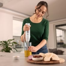 Braun MultiQuick 5 MQ 50001 M Batidora de inmersión 1000 W Gris, Blanco