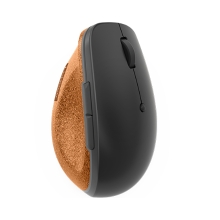 Ratón inalámbrico Lenovo Go ergonómico 6 botones 2400 DPI gris