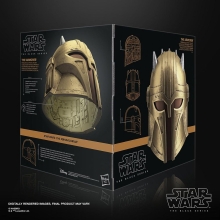 Casco electrónico hasbro star wars the mandalorian the black series the armorer