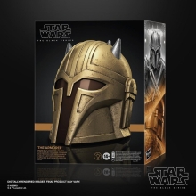 Casco electrónico hasbro star wars the mandalorian the black series the armorer