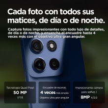 Motorola G15 6.72" 8GB 512GB azul oscuro