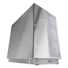Caja E-ATX torre gaming Mars Gaming MCNOVA3 cristal cromado