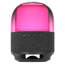 Altavoz Bluetooth Mars Gaming msflow negro 15w deepbass bt microsd RGB 360 bat. 6h