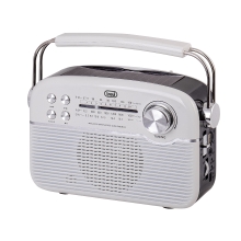 Radio Trevi RA 7F50 BT portátil carga solar + AW + SD TIF blanco
