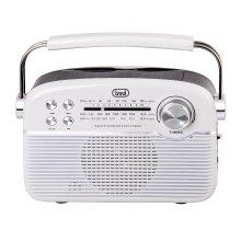 Radio Trevi RA 7F50 BT portátil carga solar + AW + SD TIF blanco