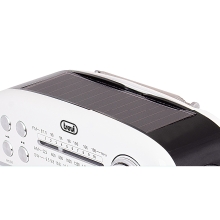 Radio Trevi RA 7F50 BT portátil carga solar + AW + SD TIF blanco