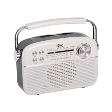 Radio Trevi RA 7F50 BT portátil carga solar + AW + SD TIF blanco