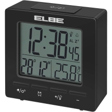 Reloj despertador Elbe RD005N termómetro